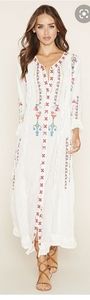Z&L embroidered dress.